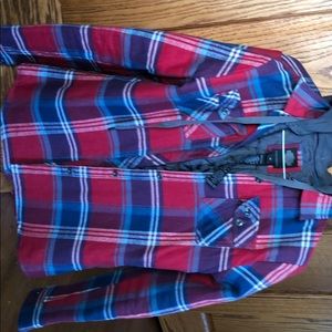 Harley plaid flannel jacket